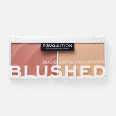 Румяна и хайлайтер Relove by Revolution Blushed duo, Kindness