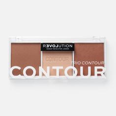 Палетка для скульптурирования ReLOVE by Revolution Contour Trio, Baked Sugar