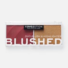 Румяна и хайлайтерRelove by Revolution Blushed duo, Wishful
