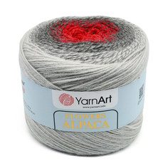 Пряжа YarnArt Flowers Alpaca, 250г, 940м (альпака, акрил) (436), 2 мотка