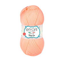 Пряжа Etrofil Baby Can 100г, 250м (антипиллинговый акрил) (80022 лососевый), 5 мотков