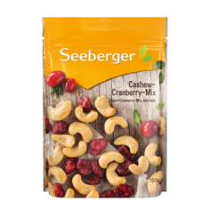 Смесь Seeberger кешью и клюква 150 г