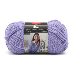 Пряжа Red Heart Lisa, 50г, 133м (100% акрил) (05691 лиловый), 10 мотков