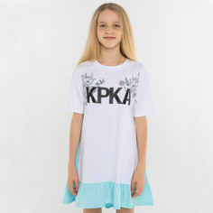 Платье детское Kapika EJGCD01-N0 бирюзовый р.152