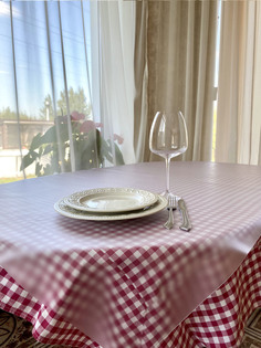 Матовая скатерть Protect 0,2 мм 120х140см/10503