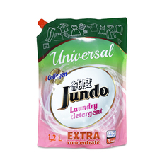 Гель для стирки всех видов белья Jundo Universal концентрированный с коллагеном 1,2 л