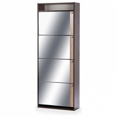 Обувница Вентал K-4S VEN_10000109, венге/зеркальный