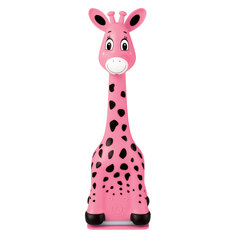 Музыкальная интерактивная игрушка BertToys Жирафик Бонни Читает книги сам! FD111/Розовый