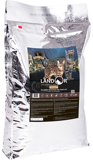 Сухой корм для кошек Landor, Sterelized&Light, утка, 10кг