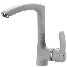 Смеситель для кухонной мойки VIGRO VG903 серый