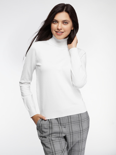 Водолазка женская oodji 74412005-5B белая XS