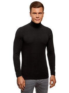 Водолазка мужская oodji 5B513001M черная 2XL
