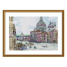 Набор для вышивания NOVA SLOBODA Жемчужина Италии СР3313, 41х28 см Нова Слобода