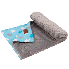 Плед AmaroBaby Растем вместе Небо в звездах, 95х85