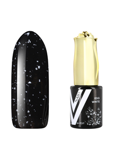 Топ Vogue Nails для гель-лака прозрачный с белыми конфетти без липкого слоя 10 мл