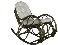 Кресло – качалка Радуга 05/05 с подушкой олива