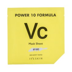 Маска для лица ITS SKIN POWER 10 FORMULA VC с витамином С для сияния кожи 25 мл
