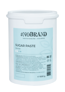 Сахарная паста для шугаринга и депиляции NOBRAND 2с мягкая 1,5 кг
