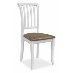 Стул Leset Остин, белый/коричневый