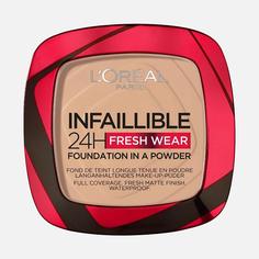 Пудра компактная для лица LOREAL INFAILLIBLE 24H FRESH WEAR тон 130 LOreal Paris