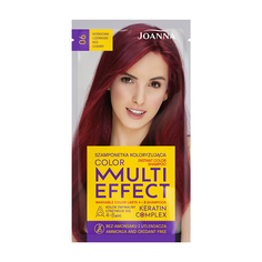 Оттеночный шампунь для волос JOANNA MULTI EFFECT COLOR тон 06 Красная вишня 35 г