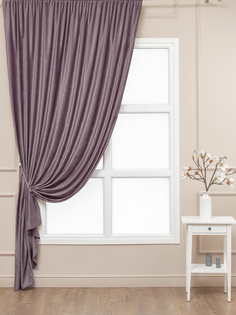 Штора классическая Amore Mio T66-91 200x270 см брусника t66-91