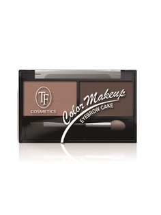 Тени для бровей TF cosmetics TRIUMPH Eyebrow Cake, тон 02 Бежево-коричневая гамма