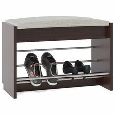 Банкетка-скамейка Сокол ТП-5 60х28,1х43,8 венге/серый