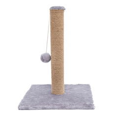 Когтеточка AMARO HOME джутовая с игрушкой 35х35х48