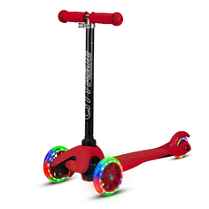 Самокат детский трехколесный City-Ride, колеса PVC 110/76, CR-S4-01RD.