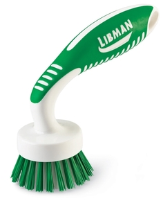 Щетка изогнутая кухонная средней жесткости полимерная щетина Libman 00042