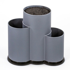 Тройная подставка для ножей и кухонных принадлежностей WILKER