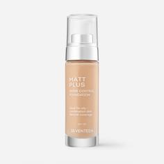Тональный крем Seventeen Matt Plus Liquid SPF20 01 30 мл Фарфоровый