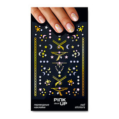 Наклейки для ногтей Pink Up Decor Nail Stickers переводные, 885, 3 г