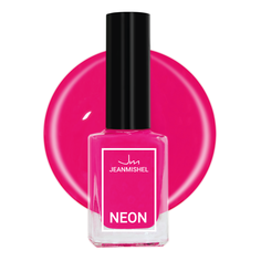 Лак для дизайна ногтей Jeanmishel Neon т.330 Flamingo 6 мл