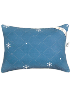 Подушка SELENA "СИМОША", 50x70 см (поплин, 100% хлопок) съемным чехлом на молнии