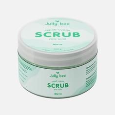 Сахарно-солевой Скраб-суфле для тела Jully bee Мята 350 г