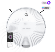 Робот-пылесос Polaris PVCR 0833 WI-FI IQ Home White
