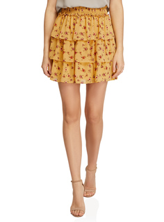 Юбка женская oodji 13G00020 желтая 42/170