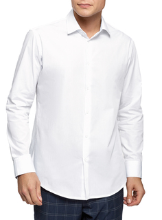 Рубашка мужская oodji 3L130001M белая M