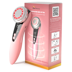 Лифтинг массажер для лица и шеи Evo Beauty 4в1 питание EMS HF