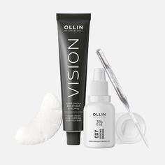 Набор для окрашивания бровей и ресниц Ollin Professional Светло-коричневый