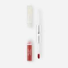Жидкая стойкая помада-блеск Seventeen - All day lip color & top gloss, 75 терракотовый