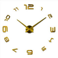 3D настенные часы MIRRON/100 D4-З/100 см