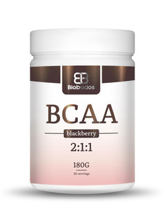 Концентрат для приготовления напитка ВСАА BIOBADOS со вкусом ежевики 180 г