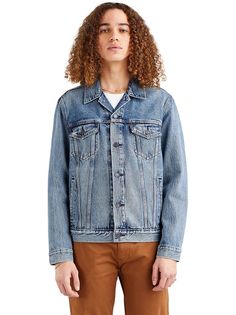 Джинсовая куртка мужская Levis 72334-0574 синяя S Levis®
