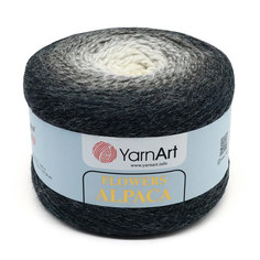 Пряжа YarnArt Flowers Alpaca, 250г, 940м (альпака, акрил) (410), 2 мотка