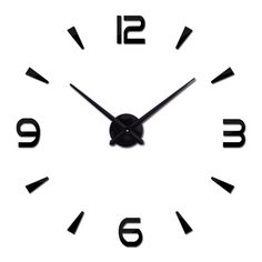3D настенные часы MIRRON/120.22-Ч/120 см
