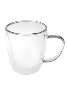 Набор кружек MODERN GLASS с двойными стенками 2 шт. по 350 мл. Proffi