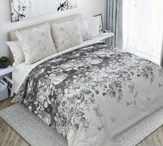 Покрывало "Тайна 1 Сер." Перкаль 160х210 стеганое Текс Дизайн